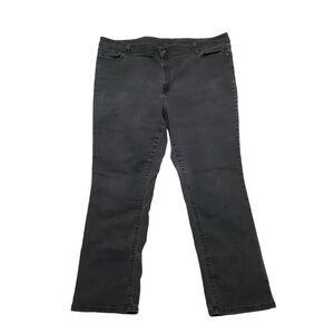LL Bean Jeans Sz 22W Classic Fit Black